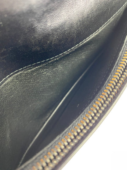 【中古品】【メンズ/レディース】 BOTTEGAVENETA ボッテガヴェネタ イントレチャート 長財布 ロング ウォレット メンズ レディース 181-260403-em-53-min カラー：ブラック 万代Net店