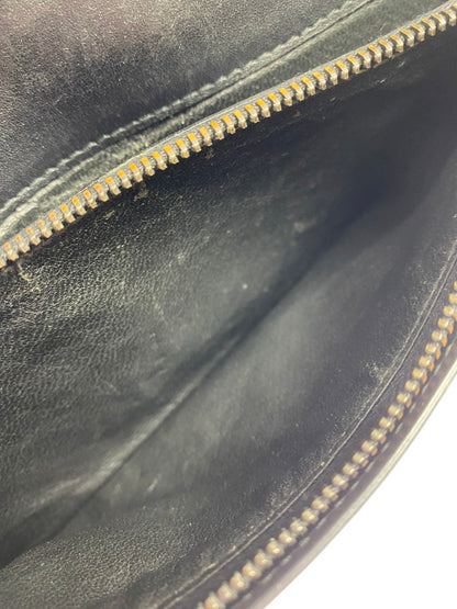 【中古品】【メンズ/レディース】 BOTTEGAVENETA ボッテガヴェネタ イントレチャート 長財布 ロング ウォレット メンズ レディース 181-260403-em-53-min カラー：ブラック 万代Net店