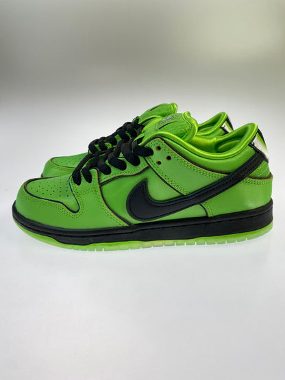 【中古品】【レディース】 NIKE ナイキ ×THE POWERPUFF GIRLS パワーパフガールズ FZ8319-300 SB DUNK LOW PRO QS BUTTERCUP 靴 シューズ スニーカー SNEAKER 166-260320-zi-37-min サイズ：23.5cm カラー：MEAN GREEN/BLACK-LOTUS PINK 万代Net店