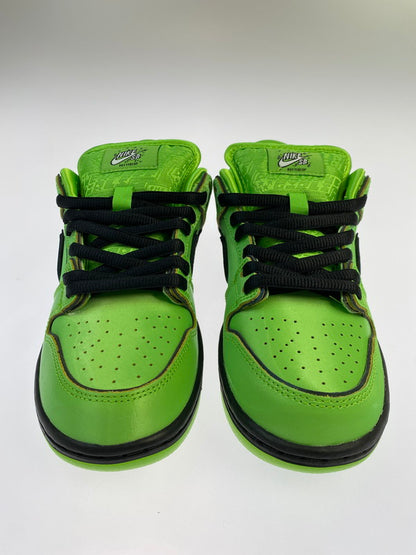 【中古品】【レディース】 NIKE ナイキ ×THE POWERPUFF GIRLS パワーパフガールズ FZ8319-300 SB DUNK LOW PRO QS BUTTERCUP 靴 シューズ スニーカー SNEAKER 166-260320-zi-37-min サイズ：23.5cm カラー：MEAN GREEN/BLACK-LOTUS PINK 万代Net店
