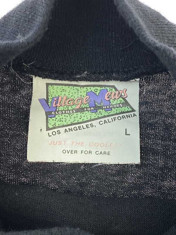 【中古品】【メンズ】 DC COMICS 80S BATMAN PRINT L S TEE 長袖 ロングスリーブ ハイネック ヴィンテージ アメコミ 146-260718-AS-50-min サイズ：L カラー：ブラック 万代Net店