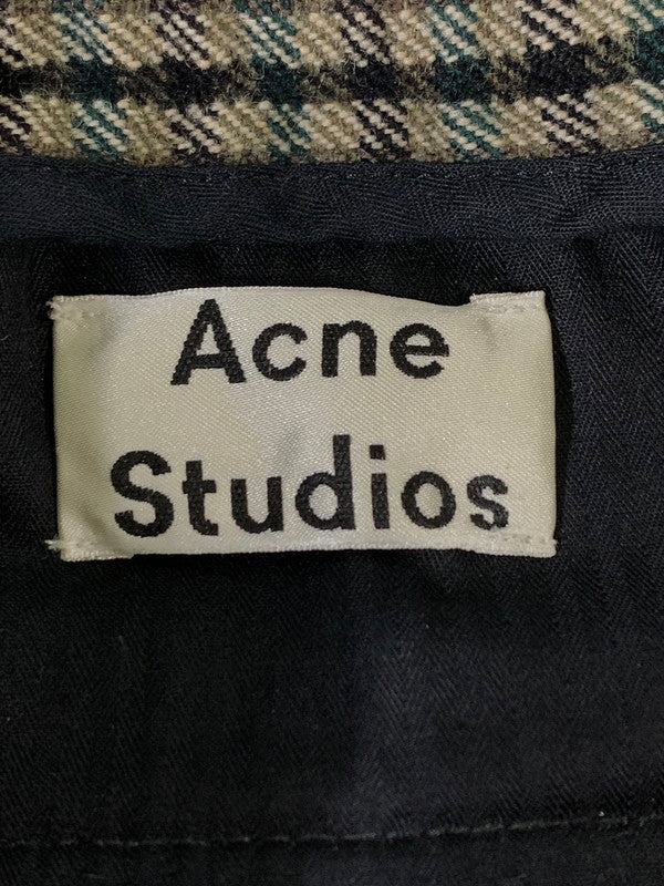 【中古品】【メンズ】 ACNE STUDIOS アクネ ストゥディオズ 19AW TAILORED TROUSERS テーラード トラウザーズ FN-MN-TROU000155 ボトムス パンツ 152-260811-hu-25-min サイズ：44 カラー：ブラウン/グリーン（チェック） 万代Net店