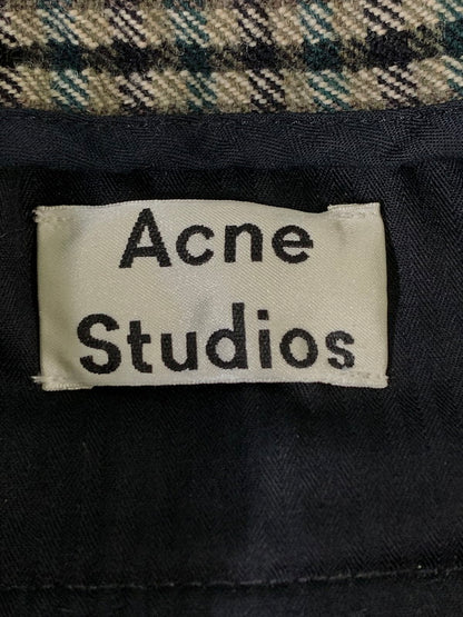 【中古品】【メンズ】 ACNE STUDIOS アクネ ストゥディオズ 19AW TAILORED TROUSERS テーラード トラウザーズ FN-MN-TROU000155 ボトムス パンツ 152-260811-hu-25-min サイズ：44 カラー：ブラウン/グリーン（チェック） 万代Net店