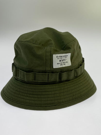 【中古品】【メンズ/レディース】 WTAPS ダブルタップス 231HCDT-HT18 23SS JUNGLE HAT ジャングルハット 帽子 185-260321-zi-04-min サイズ：X 04 カラー：カーキ 万代Net店