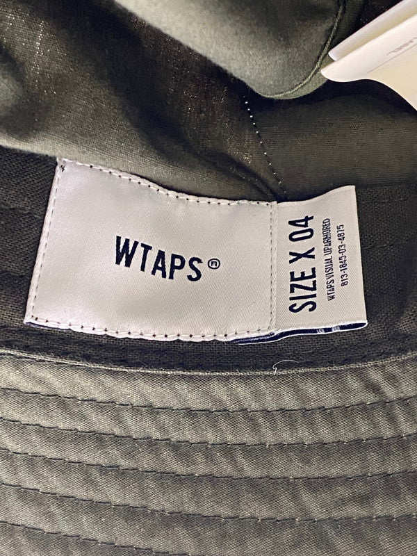 【中古品】【メンズ/レディース】 WTAPS ダブルタップス 231HCDT-HT18 23SS JUNGLE HAT ジャングルハット 帽子 185-260321-zi-04-min サイズ：X 04 カラー：カーキ 万代Net店