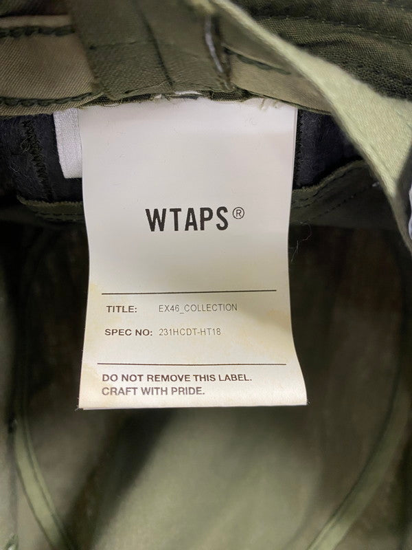 【中古品】【メンズ/レディース】 WTAPS ダブルタップス 231HCDT-HT18 23SS JUNGLE HAT ジャングルハット 帽子 185-260321-zi-04-min サイズ：X 04 カラー：カーキ 万代Net店