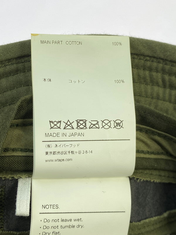【中古品】【メンズ/レディース】 WTAPS ダブルタップス 231HCDT-HT18 23SS JUNGLE HAT ジャングルハット 帽子 185-260321-zi-04-min サイズ：X 04 カラー：カーキ 万代Net店