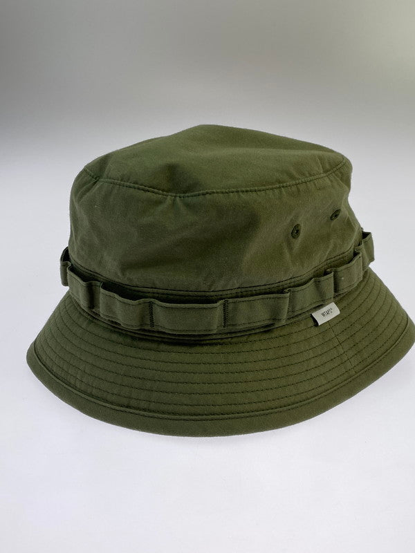 【中古品】【メンズ/レディース】 WTAPS ダブルタップス 231HCDT-HT18 23SS JUNGLE HAT ジャングルハット 帽子 185-260321-zi-04-min サイズ：X 04 カラー：カーキ 万代Net店