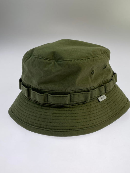 【中古品】【メンズ/レディース】 WTAPS ダブルタップス 231HCDT-HT18 23SS JUNGLE HAT ジャングルハット 帽子 185-260321-zi-04-min サイズ：X 04 カラー：カーキ 万代Net店