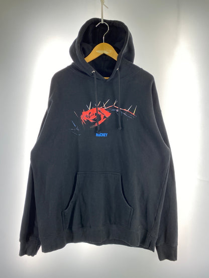 【中古品】【メンズ】 HOCKEY SKATEBOARDS ホッケー スケートボーディング BEHEMOTH HOODIE プルオーバーパーカー 142-260711-AS-42-min サイズ：L カラー：ブラック 万代Net店