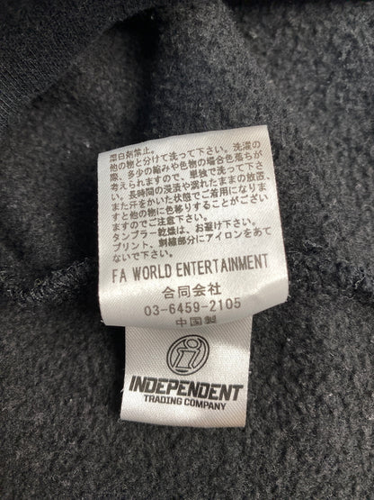 【中古品】【メンズ】 HOCKEY SKATEBOARDS ホッケー スケートボーディング BEHEMOTH HOODIE プルオーバーパーカー 142-260711-AS-42-min サイズ：L カラー：ブラック 万代Net店