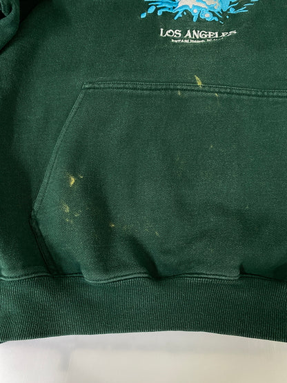 【中古品】【メンズ】 XLARGE エクストララージ DRAGON PULLOVER HOODED SWEAT GREEN ドラゴン プルオーバー フーデッド スウェット グリーン 101224012006 メンズ フーディ パーカー 142-260630-hu-16-min サイズ：XL カラー：グリーン 万代Net店