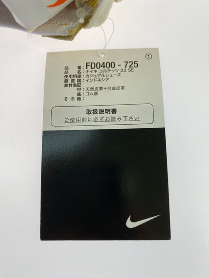 【中古美品】【メンズ】 NIKE ナイキ FD0400-725 CORTEZ 23 SE 靴 シューズ スニーカー SNEAKER 160-260320-zi-41-min サイズ：28cm カラー：WHEAT GOLD/WHITE-COCONUT MILK 万代Net店