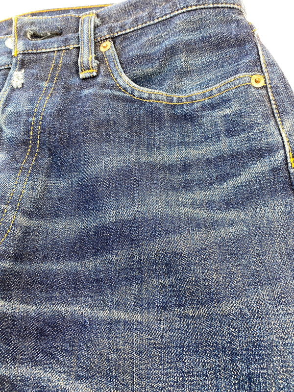 【中古品】【メンズ】 RESOLUTE リゾルト DENIM PANT デニム パンツ メンズ ボトムス ジーパン ジーンズ 151-260731-em-42-min サイズ：31 カラー：インディゴブルー 万代Net店