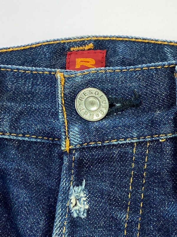 【中古品】【メンズ】 RESOLUTE リゾルト DENIM PANT デニム パンツ メンズ ボトムス ジーパン ジーンズ 151-260731-em-42-min サイズ：31 カラー：インディゴブルー 万代Net店