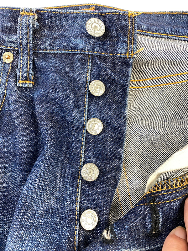 【中古品】【メンズ】 RESOLUTE リゾルト DENIM PANT デニム パンツ メンズ ボトムス ジーパン ジーンズ 151-260731-em-42-min サイズ：31 カラー：インディゴブルー 万代Net店