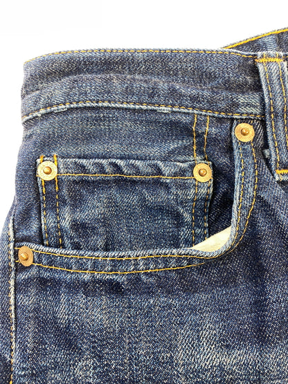 【中古品】【メンズ】 RESOLUTE リゾルト DENIM PANT デニム パンツ メンズ ボトムス ジーパン ジーンズ 151-260731-em-42-min サイズ：31 カラー：インディゴブルー 万代Net店