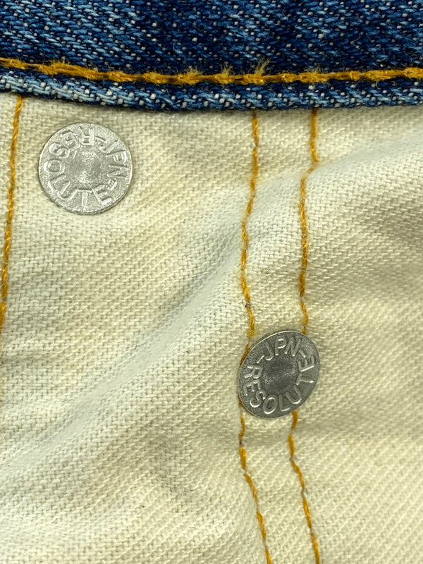 【中古品】【メンズ】 RESOLUTE リゾルト DENIM PANT デニム パンツ メンズ ボトムス ジーパン ジーンズ 151-260731-em-42-min サイズ：31 カラー：インディゴブルー 万代Net店