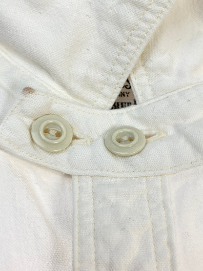 【中古品】【メンズ】 PHERROW'S フェローズ WORK SHIRT ワークシャツ 長袖シャツ メンズ トップス 145-260706-KS-04-min サイズ：S カラー：ホワイト 万代Net店