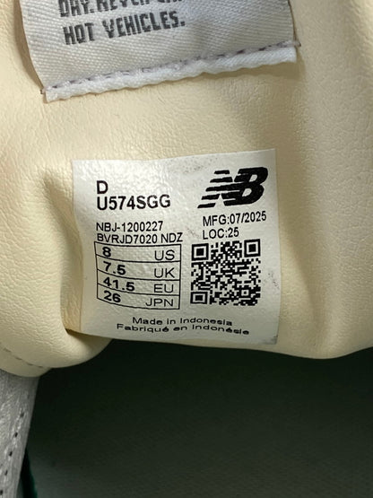 【中古美品】【メンズ/レディース】 NEW BALANCE ニューバランス U574SGG 靴 シューズ スニーカー SNEAKER 163-260320-zi-47-min サイズ：26cm カラー：グレー/ブルー 万代Net店
