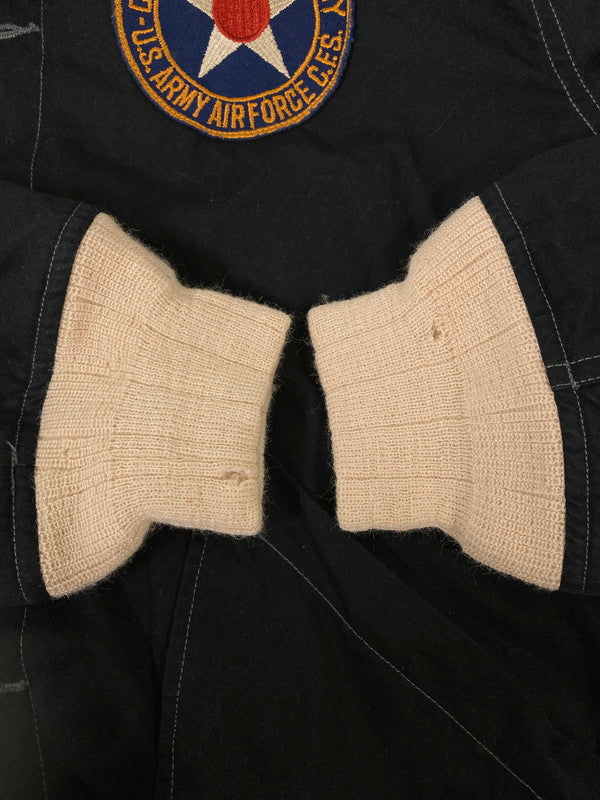 【中古品】【メンズ】 Buzz Rickson's バズリクソンズ FLIGHT ACADEMY JACKET BR13241 フライトアカデミージャケット アウター 145-260319-SH-03-min サイズ：XL カラー：ブラック 万代Net店