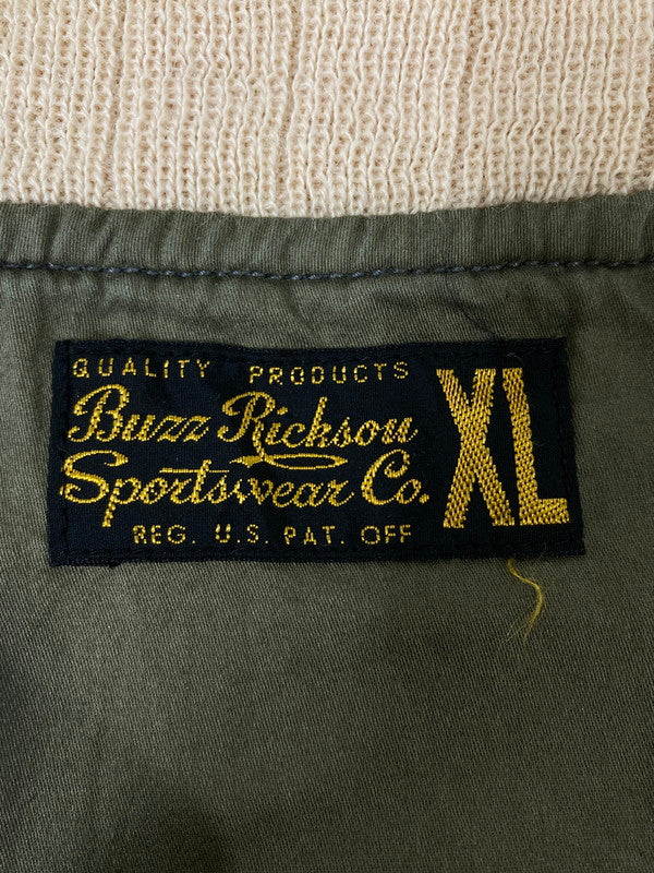 【中古品】【メンズ】 Buzz Rickson's バズリクソンズ FLIGHT ACADEMY JACKET BR13241 フライトアカデミージャケット アウター 145-260319-SH-03-min サイズ：XL カラー：ブラック 万代Net店