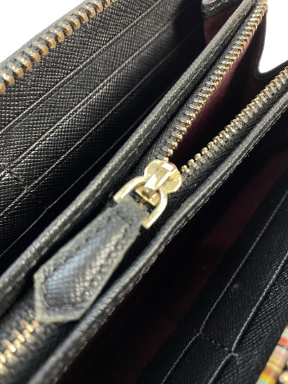 【中古品】【メンズ】 PAUL SMITH ポールスミス ROUND ZIP LONG WALLET ラウンドジップロングウォレット 長財布 201-260806-yn-26-min カラー：ブラック 万代Net店