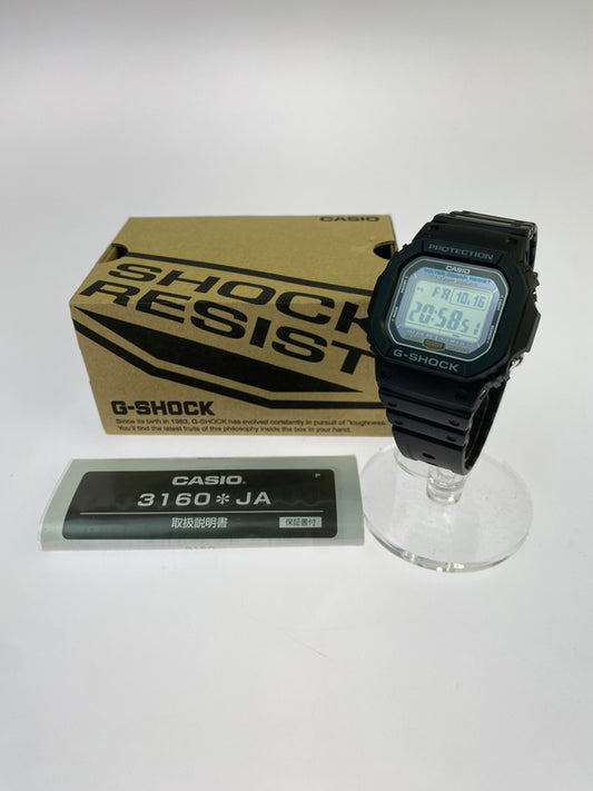 【中古美品】【メンズ】 G-SHOCK G-5600E-1JF "5600 SERIES"SOLAR WATCH 196-261021-jt-22-min カラー：ブラック 万代Net店