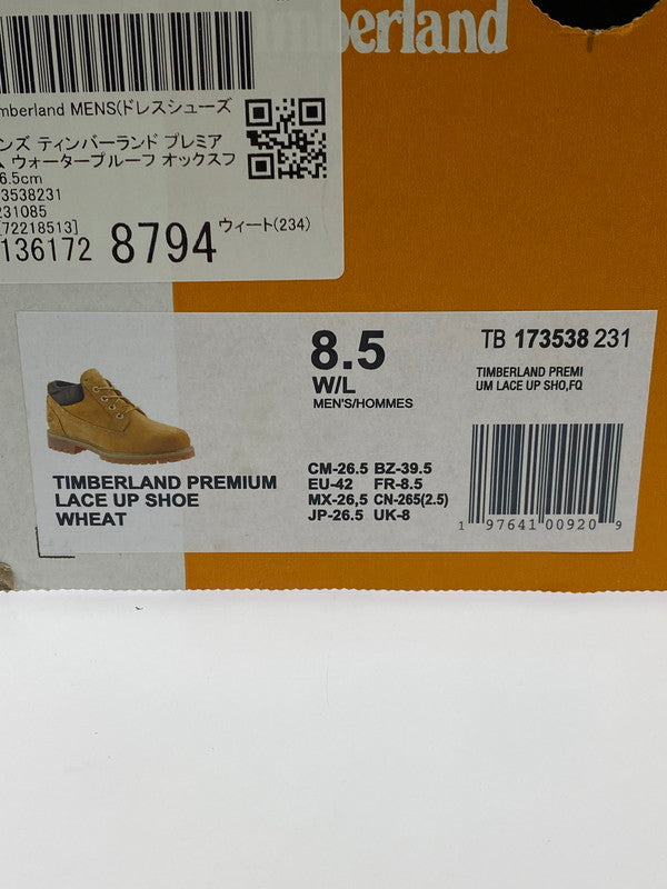 【中古品】【メンズ】 Timberland ティンバーランド TB173538-231 PREMIUM WATERPROOF OXFORD SHOE シューズ 164-260320-zi-55-min サイズ：26.5cm カラー：ウィート 万代Net店