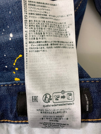 【現状渡し品】【メンズ】 DSQUARED2 ディースクエアード SKATER JEAN S71LB1165 S30789 スケータージーン ボトムス 152-260319-SH-21-min サイズ：50 カラー：インディゴ 万代Net店