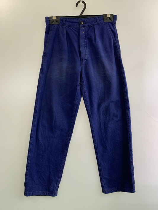 【現状渡し品】【メンズ】 USED ユーロワークパンツ メンズ ボトムス 157-260709-hu-30-min サイズ：タグなし不明 カラー：ブルー系 万代Net店