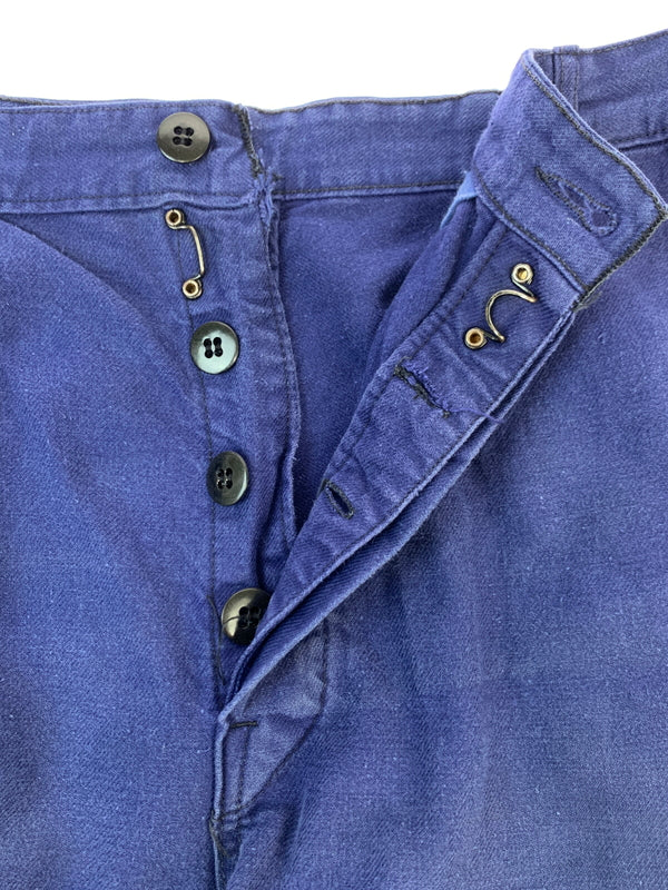 【現状渡し品】【メンズ】 USED ユーロワークパンツ メンズ ボトムス 157-260709-hu-30-min サイズ：タグなし不明 カラー：ブルー系 万代Net店