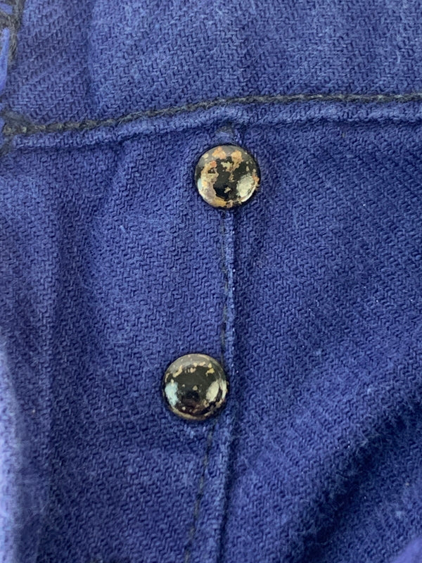 【現状渡し品】【メンズ】 USED ユーロワークパンツ メンズ ボトムス 157-260709-hu-30-min サイズ：タグなし不明 カラー：ブルー系 万代Net店
