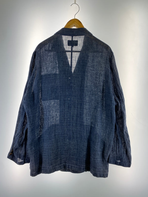 【中古品】【メンズ】 NAZARENO GABRIELLI ナザレノガブリエリ LINEN JACKET リネンジャケット ライトアウター 146-260718-AS-63-min サイズ：48 カラー：ネイビー 万代Net店