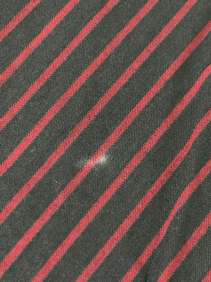 【中古品】【メンズ】 GAULTIER HOMME OBJET ジャンポール ゴルチエ オム オブジェ STRIPE SHIRT ストライプシャツ メンズ トップス ボタンダウンシャツ 141-260322-em-14-min サイズ：48 カラー：ブラック/レッド（ストライプ） 万代Net店