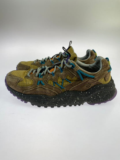 【中古品】【メンズ】 FLOWER MOUNTAIN フラワーマウンテン YAMABUSHI FM125005 ヤマブシ スニーカー メンズ シューズ 靴 162-260325-em-21-min サイズ：26.5cm カラー：BROWN 万代Net店