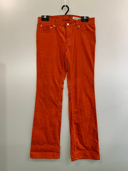【中古品】【メンズ】 JOHN LAWRENCE SULLIVAN ジョン ローレンス サリバン CORDUROY FLARE PANTS ORANGE コーデュロイ フレアパンツ オレンジ メンズ ボトムス 151-260703-hu-28-min サイズ：40 カラー：オレンジ 万代Net店