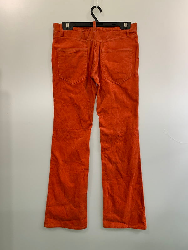 【中古品】【メンズ】 JOHN LAWRENCE SULLIVAN ジョン ローレンス サリバン CORDUROY FLARE PANTS ORANGE コーデュロイ フレアパンツ オレンジ メンズ ボトムス 151-260703-hu-28-min サイズ：40 カラー：オレンジ 万代Net店
