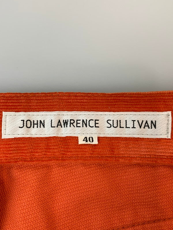 【中古品】【メンズ】 JOHN LAWRENCE SULLIVAN ジョン ローレンス サリバン CORDUROY FLARE PANTS ORANGE コーデュロイ フレアパンツ オレンジ メンズ ボトムス 151-260703-hu-28-min サイズ：40 カラー：オレンジ 万代Net店