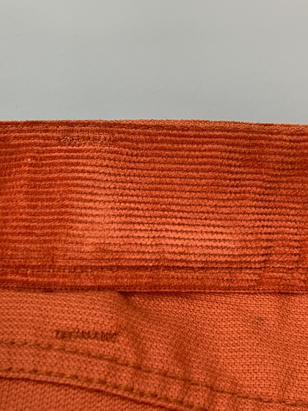 【中古品】【メンズ】 JOHN LAWRENCE SULLIVAN ジョン ローレンス サリバン CORDUROY FLARE PANTS ORANGE コーデュロイ フレアパンツ オレンジ メンズ ボトムス 151-260703-hu-28-min サイズ：40 カラー：オレンジ 万代Net店