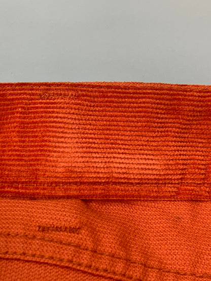 【中古品】【メンズ】 JOHN LAWRENCE SULLIVAN ジョン ローレンス サリバン CORDUROY FLARE PANTS ORANGE コーデュロイ フレアパンツ オレンジ メンズ ボトムス 151-260703-hu-28-min サイズ：40 カラー：オレンジ 万代Net店