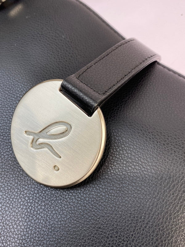 【現状渡し品】【レディース】 agnes b. アニエスベー TOTE BAG トートバッグ カバン 188-260329-AS-1-min カラー：ブラック 万代Net店