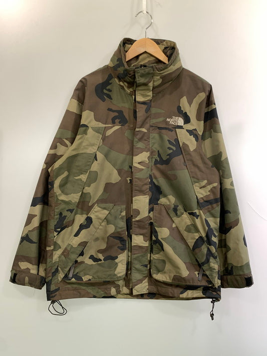 【現状渡し品】【メンズ】 THE NORTH FACE ザ・ノースフェイス マカルジャケット NP10402 ゴアテックス マウンテンパーカー メンズ アウター アウトドア 144-260403-em-14-min サイズ：M カラー：オリーブ系（カモ） 万代Net店