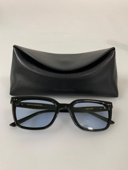 【中古品】【メンズ】 GENTLE MONSTER ジェントル モンスター BREEZEBE SUNGLASSES ブリーズビー サングラス アイウエア 203-260327-jt-05-min サイズ：53 □ 22-147 カラー：ブラック 万代Net店