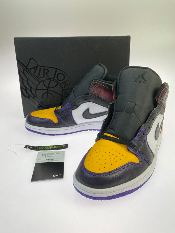 【中古品】【メンズ】 NIKE ナイキ AIR JORDAN 1 MID LA TO CHICAGO IQ9383-611 エアジョーダン1 ミッド LA トゥ シカゴ スニーカー メンズ シューズ 靴 160-260325-em-05-min サイズ：27.0cm カラー：レッド/ブラック/ホワイト 万代Net店