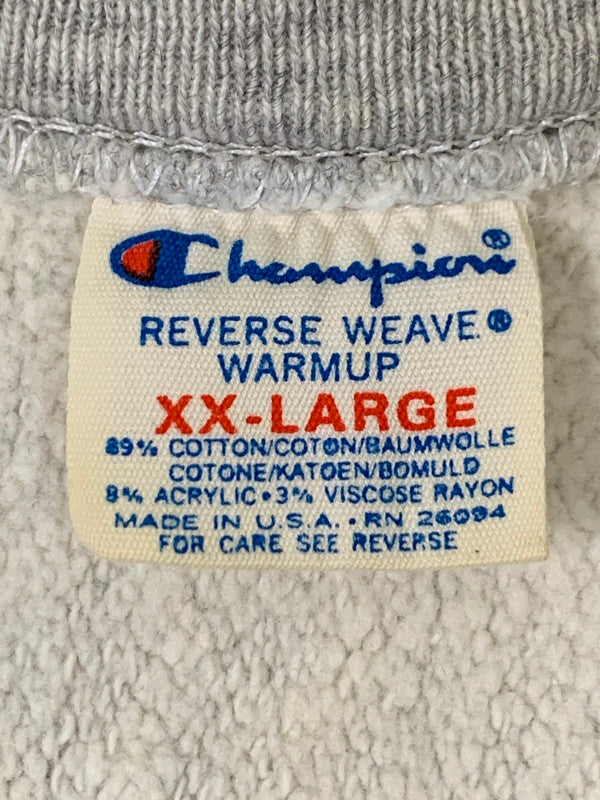【中古品】【メンズ】 Champion チャンピオン 80's REVERSE WEAVE "BRITCHES" SWEAT SHIRT 80年代 リバースウィーブ ブリッチズ スウェットシャツ ヴィンテージ トップス 146-260328-SH-06-min サイズ：XXL カラー：グレー 万代Net店