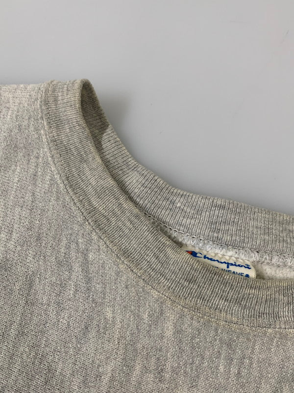 【中古品】【メンズ】 Champion チャンピオン 80's REVERSE WEAVE "BRITCHES" SWEAT SHIRT 80年代 リバースウィーブ ブリッチズ スウェットシャツ ヴィンテージ トップス 146-260328-SH-06-min サイズ：XXL カラー：グレー 万代Net店