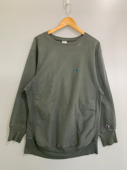 【中古品】【メンズ】 Champion チャンピオン REVERSE WEAVE リバースウィーブ 90’s SWEAT SHIRT 刺繍タグ スウェットシャツ トップス 146-260328-SH-04-min サイズ：XXL カラー：グレー 万代Net店