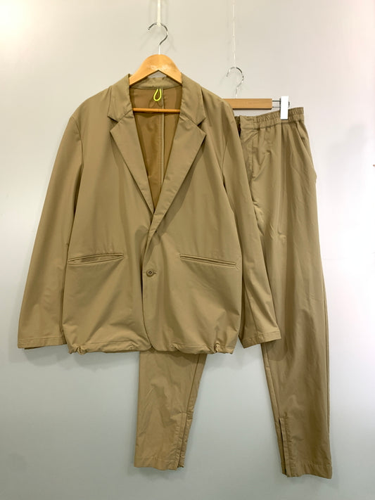 【中古品】【メンズ】 SANDINISTA サンディニスタ NYLON SET UP ナイロンセットアップ 140-260707-jt-01-min サイズ：L カラー：ベージュ 万代Net店