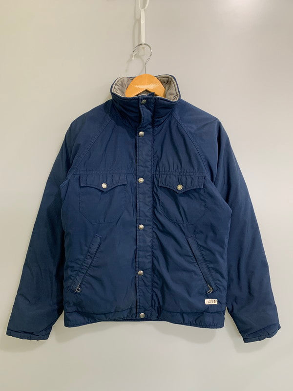 【中古品】【メンズ】 THE NORTH FACE ザ・ノースフェイス 70S 茶タグ DOWN JACKET 70年代 ダウンジャケット メンズ アウター ヴィンテージ 144-260322-em-12-min サイズ：S カラー：ネイビー 万代Net店